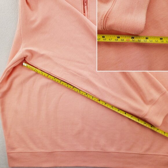 Vineyard Vines Shep Shirt Pullover 1/4 Zip Whale Salmon Men's 2XL - Picture 10 of 12